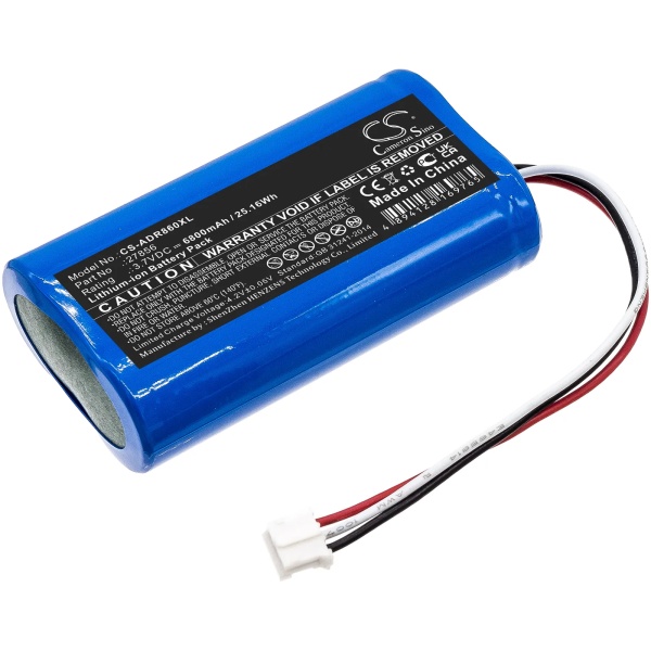 Albrecht DR 855 Replacement Battery 6800mAh / 25.16Wh - Image 2