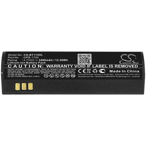 Globalstar GSP-1700 Replacement Battery 3400mAh / 12.58Wh