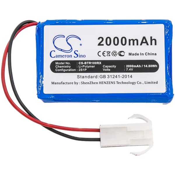 Brookstone Rover Revolution Replacement Battery 2000mAh / 14.80Wh