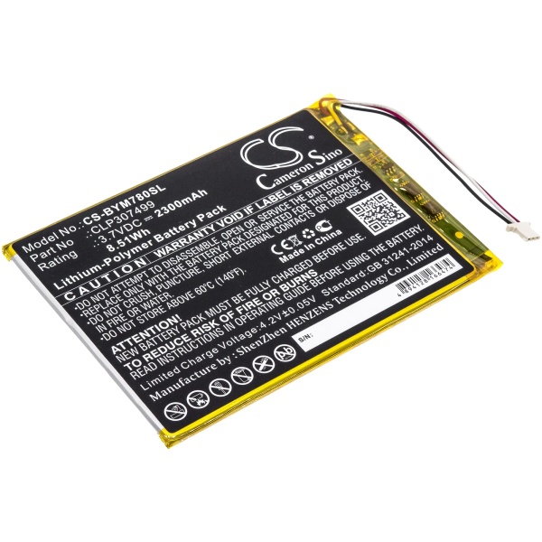 Boyue likebook Mars 7.8" Replacement Battery 2300mAh / 8.51Wh - Image 6