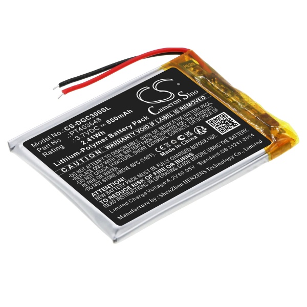 DENON AH-GC30 Replacement Battery 650mAh / 2.41Wh - Image 2