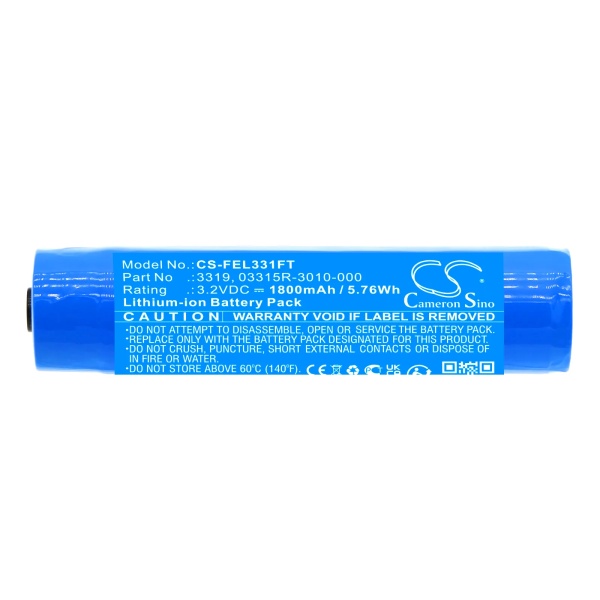 Pelican 3315R-RA Replacement Battery 1800mAh / 5.76Wh