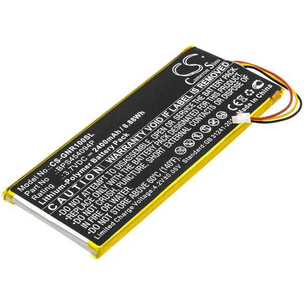 Geneva WorldRadio Replacement Battery 2400mAh / 8.88Wh - Image 3