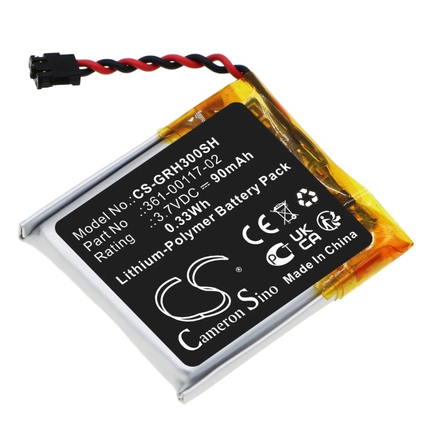 Garmin Forerunner 30 Replacement Battery 90mAh / 0.33Wh - Image 5