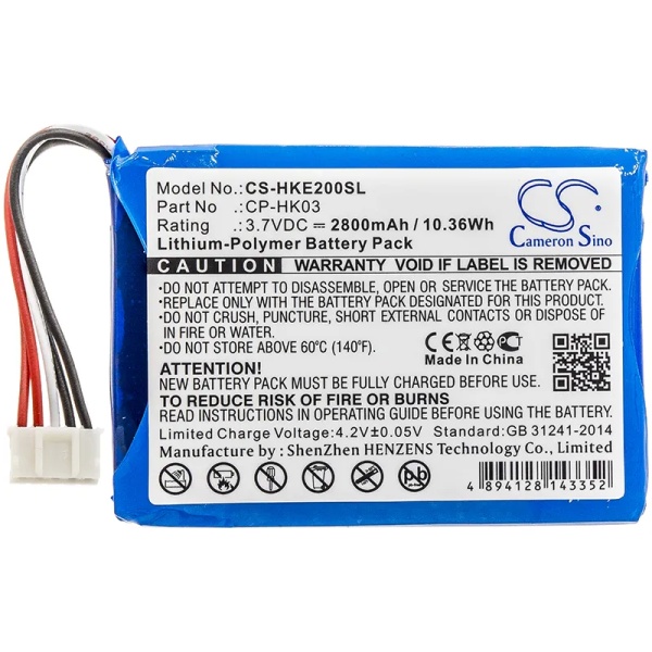 Harman/Kardon Esquire 2 Replacement Battery 2800mAh / 10.36Wh