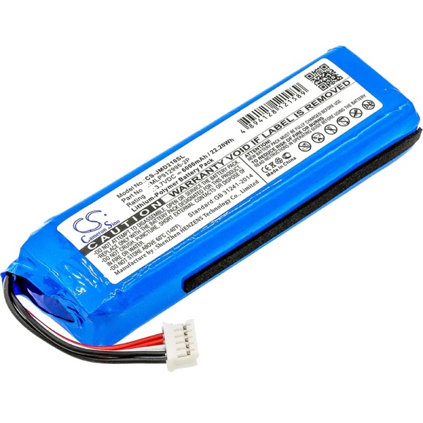 JBL Charge 2 Plus Replacement Battery 6000mAh / 22.20Wh - Image 2