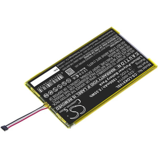 Logitech K810 Replacement Battery 1500mAh / 5.55Wh - Image 5