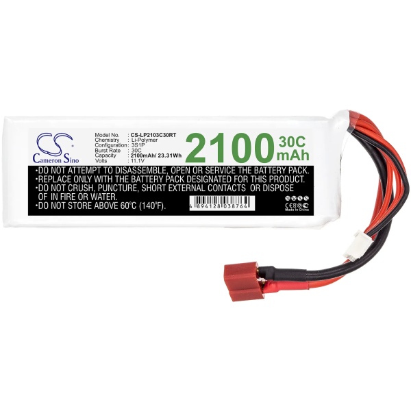 RC CS-LP2103C30RT Replacement Battery 2100mAh / 23.31Wh