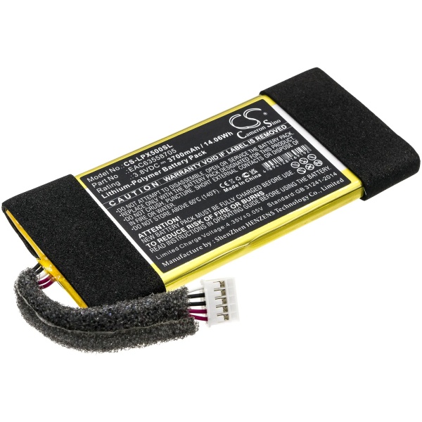 LG XBOOM Go PL5 Replacement Battery 3700mAh / 14.06Wh - Image 3