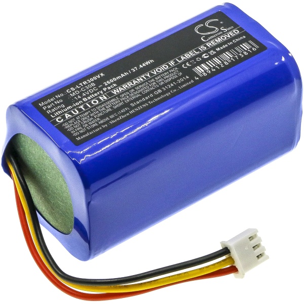 Blaupunkt BPK-VCBB1XB Replacement Battery 2600mAh / 37.44Wh - Image 4