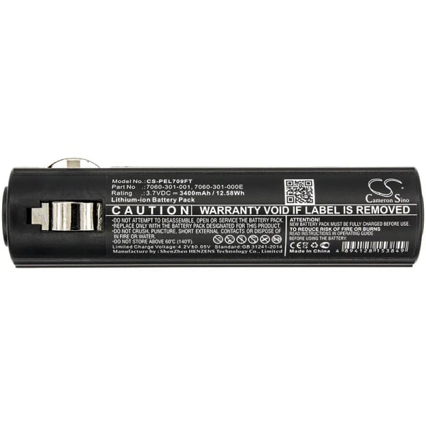 Pelican 7069 Replacement Battery 3400mAh / 12.58Wh