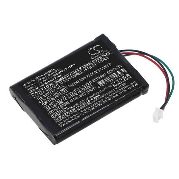 SHURE MXW8 Desktop Base Wireless Tra Replacement Battery 850mAh / 3.15Wh - Image 5