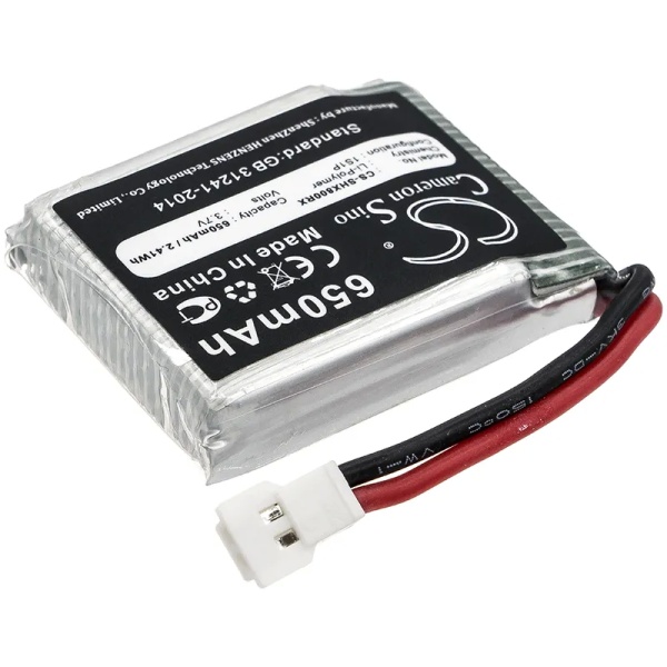 Skyhunter X8TW Replacement Battery 650mAh / 2.41Wh - Image 4