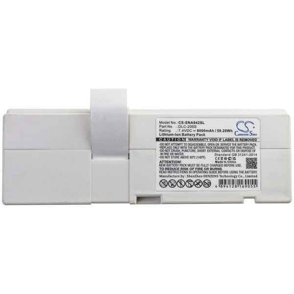 SerComm NA942S Replacement Battery 8000mAh / 59.20Wh