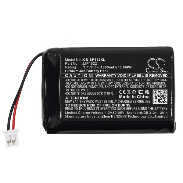 Sony CUH-ZCT1E Replacement Battery 1800mAh / 6.66Wh