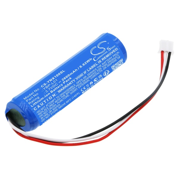 YAMAHA NX-P100 Replacement Battery 2600mAh / 9.62Wh - Image 5