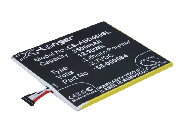 Amazon B00IKPW0UA, B00IKPYKWG, Kindle Fire HD 7", SQ46CW Replacement Battery 3500mAh / 12.95Wh - Image 4