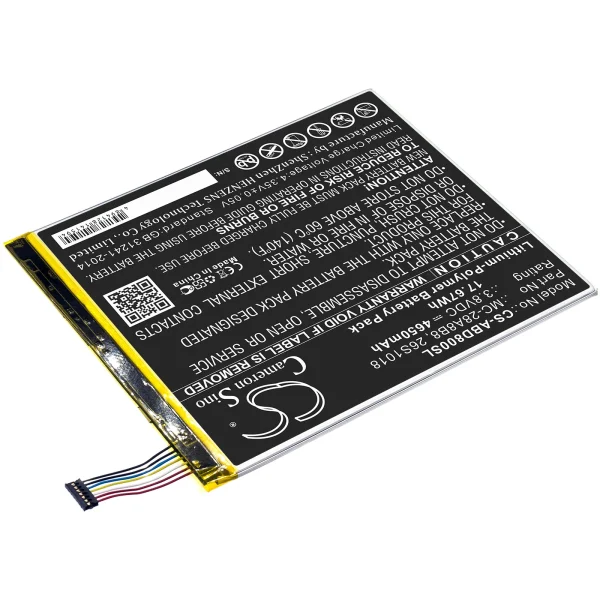 Amazon Kindle Fire HD 8, PR53DC Replacement Battery 4650mAh / 17.67Wh - Image 5