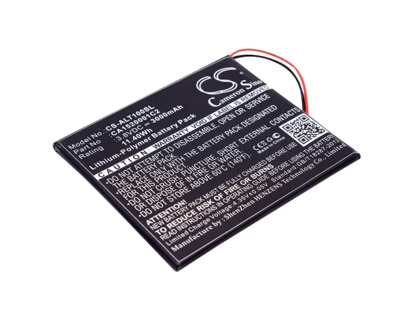 Alcatel OneTouch T10, OT-T10 Replacement Battery 3000mAh / 11.40Wh - Image 5