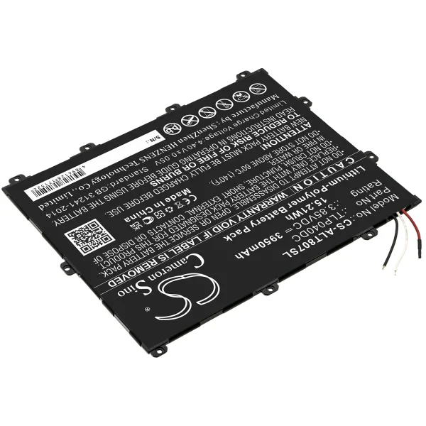 Alcatel One Touch Pixi 3 8, OT-8070 Replacement Battery 3950mAh / 15.21Wh - Image 2