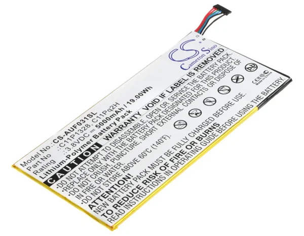 Asus Transformer Pad TF103CG, K010 Series Replacement Battery 5000mAh / 19.00Wh - Image 4