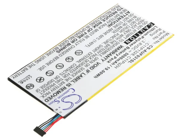 Asus Transformer Pad TF103CG, K010 Series Replacement Battery 5000mAh / 19.00Wh - Image 3