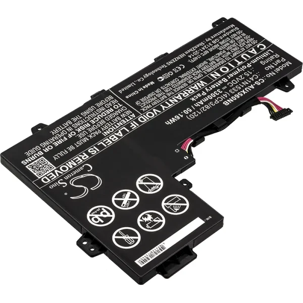 Asus Q524U, Q524UQ-BBI7T14, Q534U, Q534UX-B, UX560UQ Replacement Battery 3300mAh / 50.16Wh - Image 4