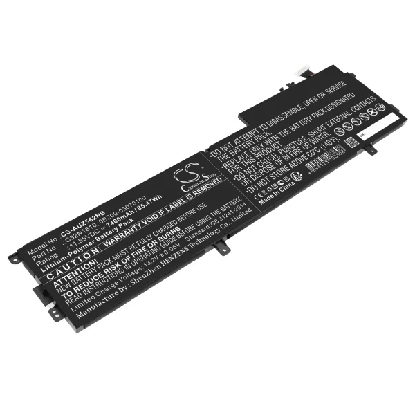 Asus ZenBook Flip 15 UX562, ZenBook Flip 15 UX562FD, ZenBook Flip 15 UX562FD-2G, ZenBook Flip 15 UX562FN Replacement Battery 7400mAh / 85.47Wh - Image 3