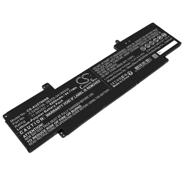 Asus UZ7602ZM, Zenbook Pro 16X OLED Replacement Battery 8200mAh / 94.71Wh - Image 3