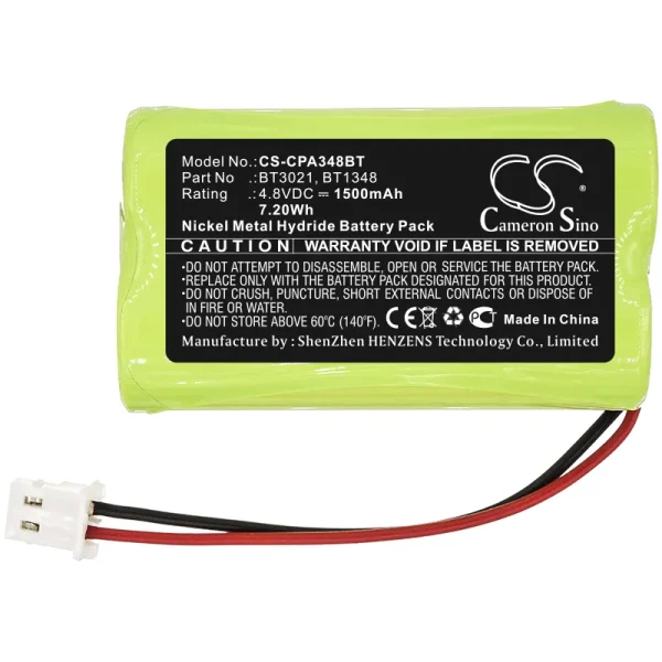 Commpact Secuself Control Panel Series Replacement Battery 1500mAh / 7.20Wh