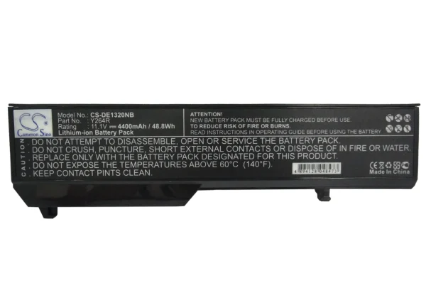 DELL  Inspiron 1320, Inspiron 1320n Replacement Battery 4400mAh/48.84Wh