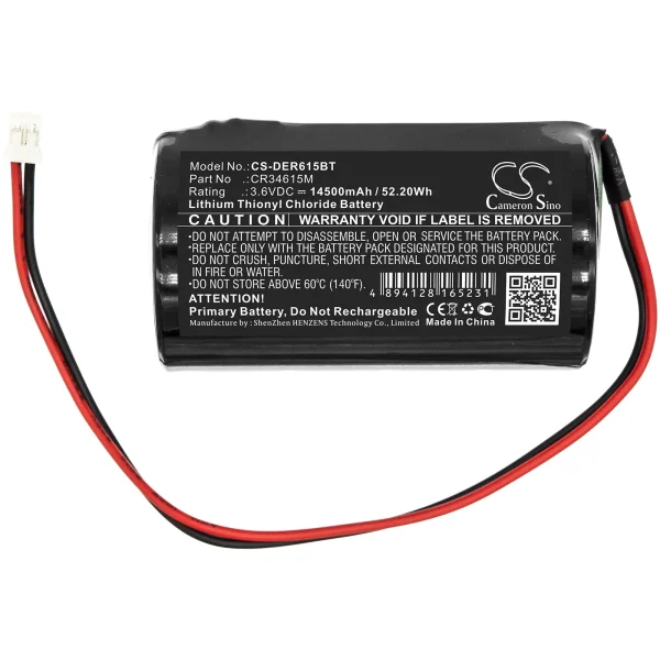 Pyronix Enforcer Deltabell Siren Alarm Series Replacement Battery 14500mAh / 52.20Wh