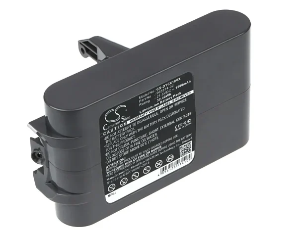 Dyson Absolute, DC58, DC61, DC62, DC62 Animal Series Replacement Battery 1500mAh / 32.40Wh - Image 4