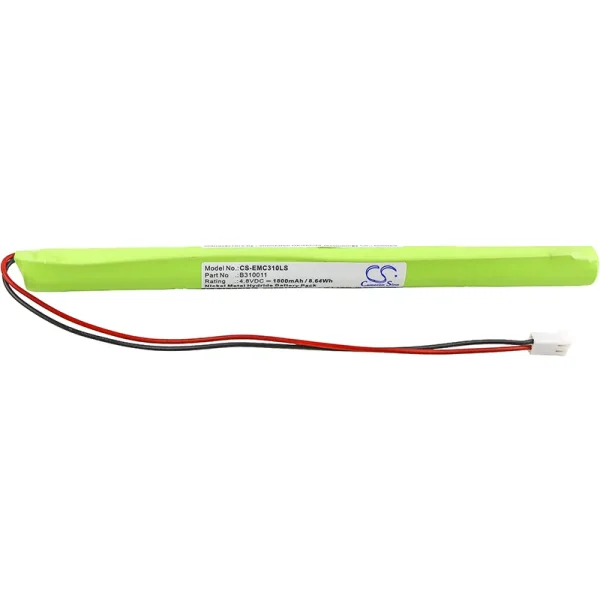 Evenlite 19537, B310011, BGN800-4AWP-B830EC Series Replacement Battery 1800mAh / 8.64Wh