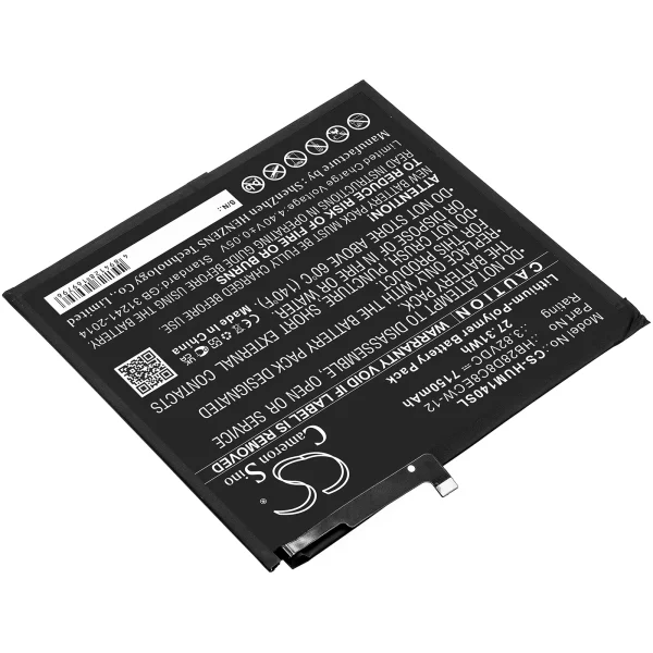 Huawei BAH3-AL00, BAH3-L09, BAH3-W09, MatePad 10.4 2020 Replacement Battery 7150mAh / 27.31Wh - Image 3