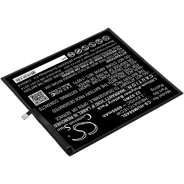 Huawei MediaPad M6 8.4, VRD-AL09, VRD-W09 Replacement Battery 6000mAh / 22.92Wh - Image 2