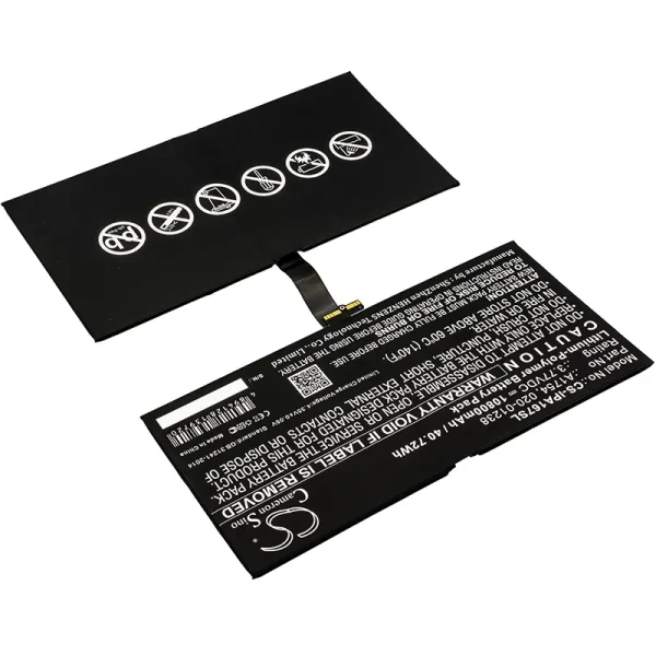 Apple A1670, A1671, A1821, iPad Pro 12.9 2017 2nd Gen, iPad Pro 12.9 2nd Gen Replacement Battery 10800mAh / 40.72Wh - Image 3