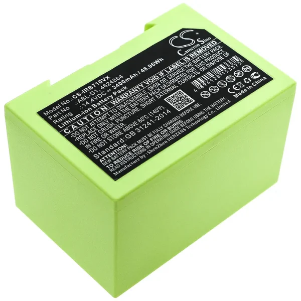 iRobot 7150, i31502F, i8550, Roomba 5150, Roomba 7550 Series Replacement Battery 3400mAh / 48.96Wh - Image 8