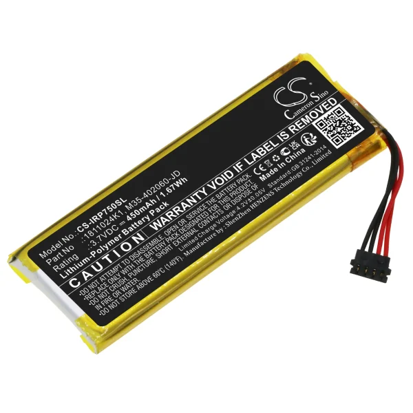 Ingenico ROAM RP750X Replacement Battery 450mAh / 1.67Wh - Image 3