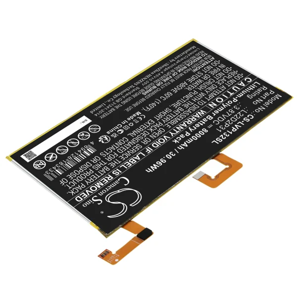 Lenovo Tab P11 Pro, TB132F, TB-J706 Replacement Battery 8000mAh / 30.96Wh - Image 4