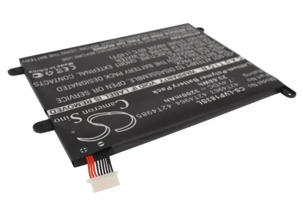 Lenovo ThinkPad 1838, ThinkPad 1838 10.1, ThinkPad 1838-22U, ThinkPad 1838-25U Replacement Battery 3200mAh/23.68Wh - Image 2