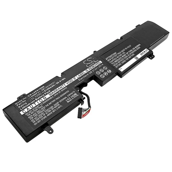 Lenovo IdeaPad Y900, IdeaPad Y900 17ISK, IdeaPad Y900-17ISK- 80Q1006GRA, IdeaPad Y900-17ISK-80Q1000BGE Series Replacement Battery 8100mAh / 89.91Wh - Image 4