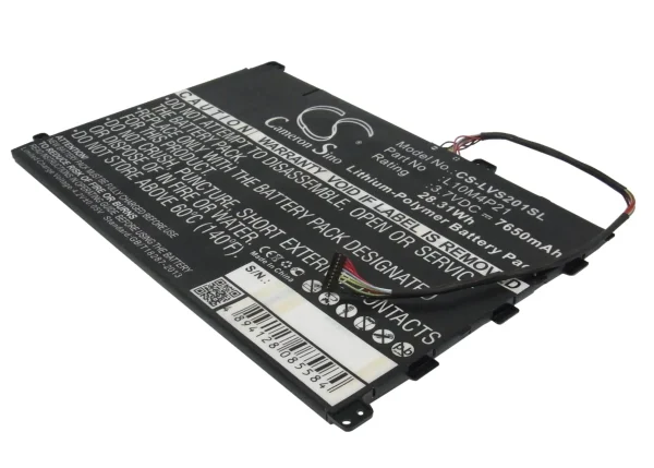 Lenovo IdeaPad S2010 Replacement Battery 7650mAh / 28.31Wh - Image 3