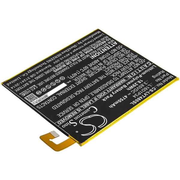 Lenovo Tab4 8, Tab4 8 Plus, TB-8504N, TB-8504X, TB-8704X Replacement Battery 4750mAh / 18.29Wh - Image 2