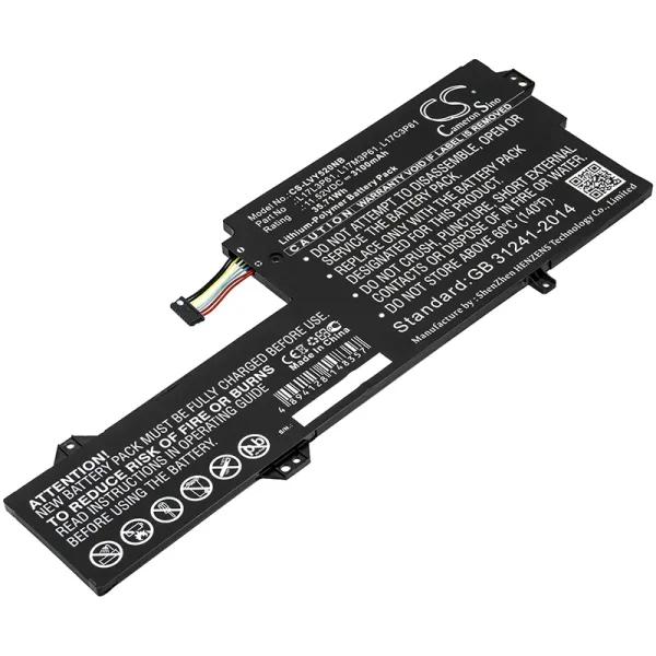 Lenovo 7000-13, CHAO7000-13, IdeaPad 320S-13IKB, IdeaPad 320S-13IKB (81AK) Series Replacement Battery 3100mAh / 35.71Wh - Image 4