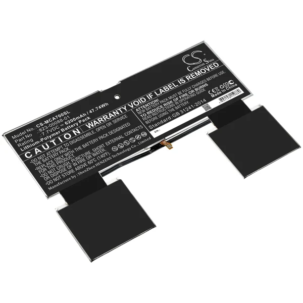 Microsoft Surface A70 Replacement Battery 6200mAh / 47.74Wh - Image 3