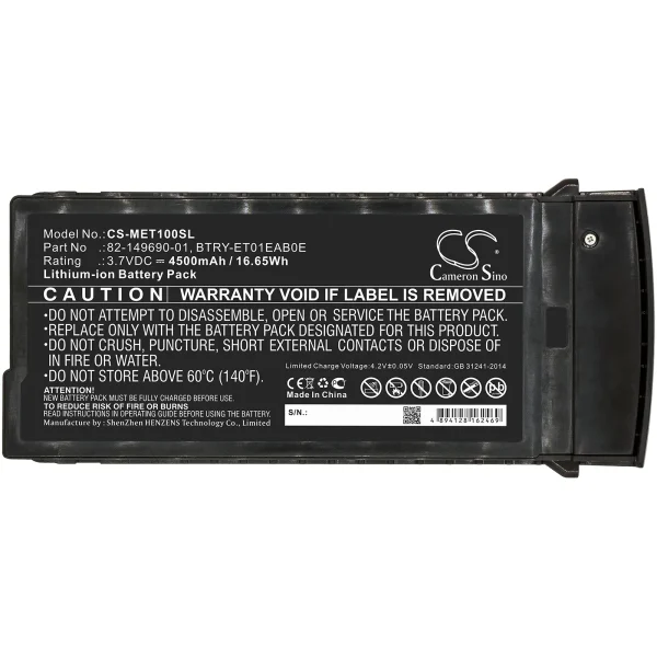 Motorola ET1 Replacement Battery 4500mAh / 16.65Wh