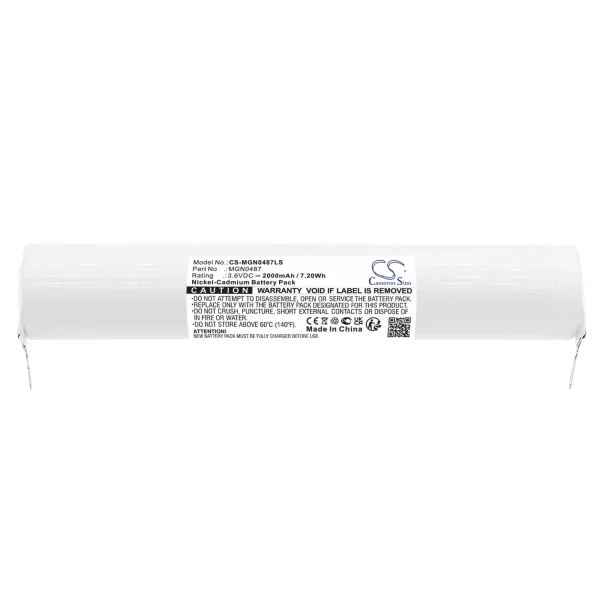 Schneider 134896,186002,263487,391859,758005,758203,786897 Series Replacement Battery 2000mAh / 7.20Wh