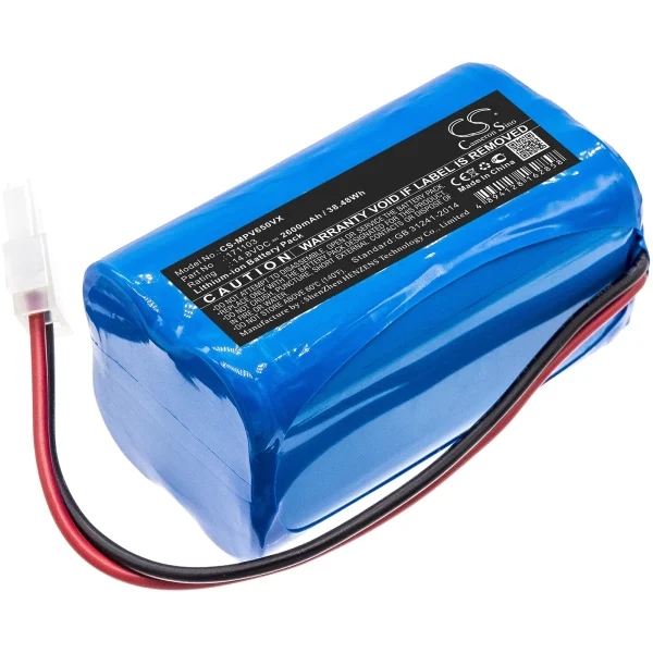 Mamibot Exvac 660, PreVac 650 Series Replacement Battery 2600mAh / 38.48Wh - Image 5