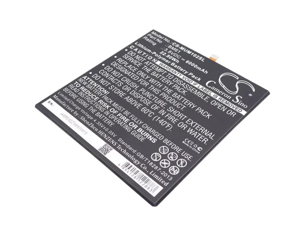 Xiaomi A2015716, GD4250, Mi Pad 2 Replacement Battery 6000mAh / 22.80Wh - Image 3